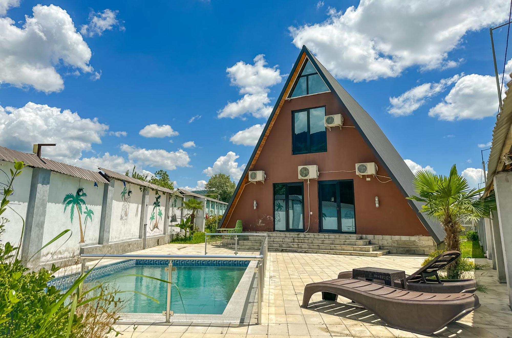 Qafqaz Family Chalet Gabala Exterior photo
